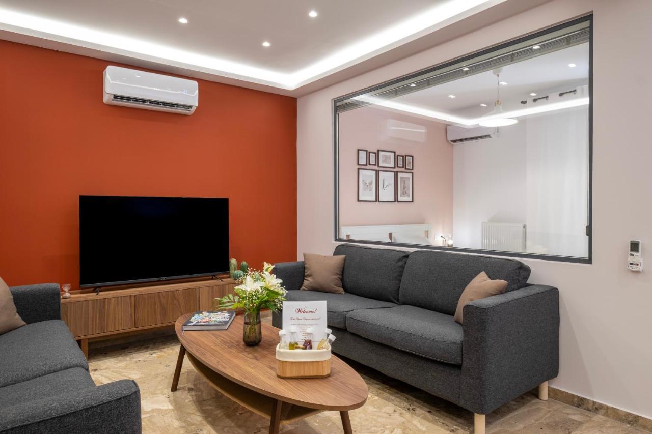 Urban Elegance, 3-Bedroom Flat In Heart Of Chania La Canea Exterior foto